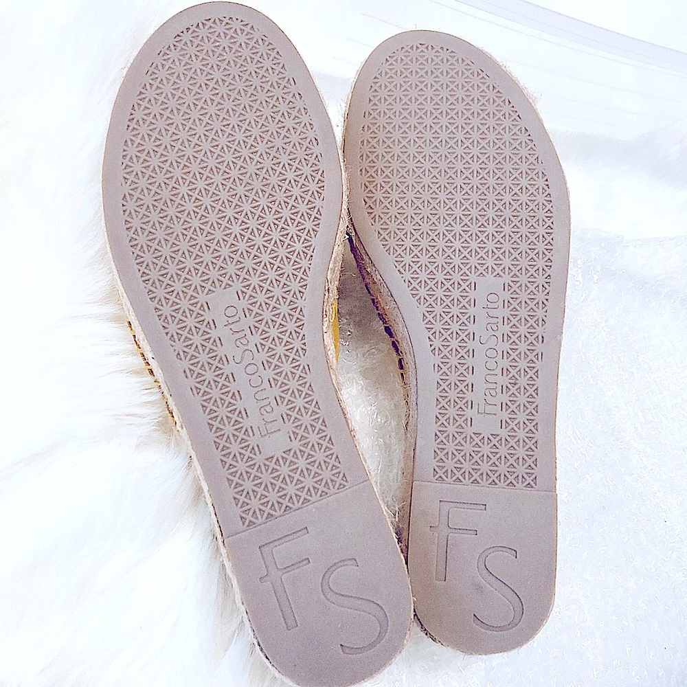 🆕FrancoSarto Yellow Leather Wedge Platform 👡 - Picture 5 of 16